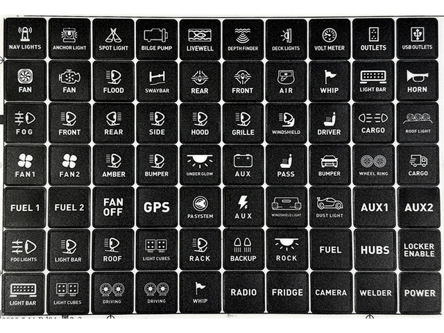 Optibeam Kontrollpanel 4-kanals kontrollpanel, 12/24V 