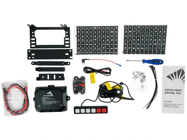 Optibeam Kontrollpanel 4-kanals kontrollpanel, 12/24V 