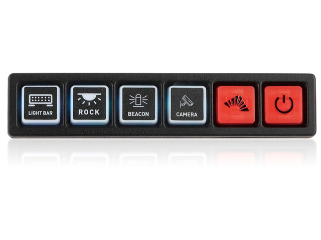 Optibeam Kontrollpanel 4-kanals kontrollpanel, 12/24V 