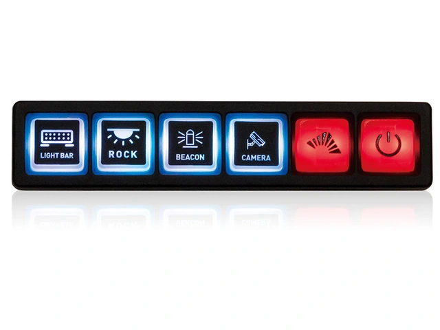 Optibeam Kontrollpanel 4-kanals kontrollpanel, 12/24V 