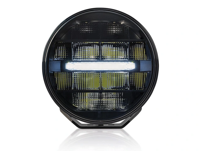 Optibeam Elites 7 LED fjernlys 7", 7780 lumen, 123W, Posisjonslys 