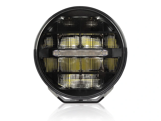 Optibeam Elites 7 LED fjernlys 7", 7780 lumen, 123W, Posisjonslys 