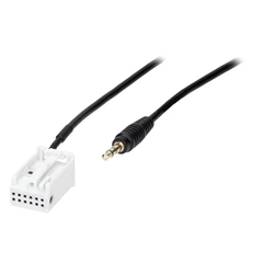 AUX-adapter (Minijack) BMW/Mini m/Quadlock-kontakt
