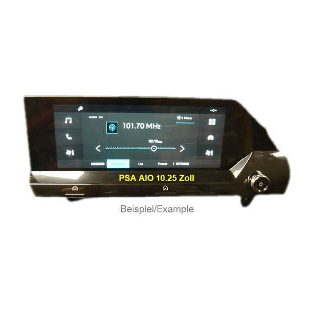 Navlinkz Ryggekameraadapter (AHD/CVBS) PSA+Opel (2019-->) m/AIO radio 