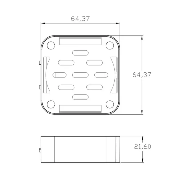 Ampire parkeringshjelp 4 sensorer, lydvarsling og GPS 
