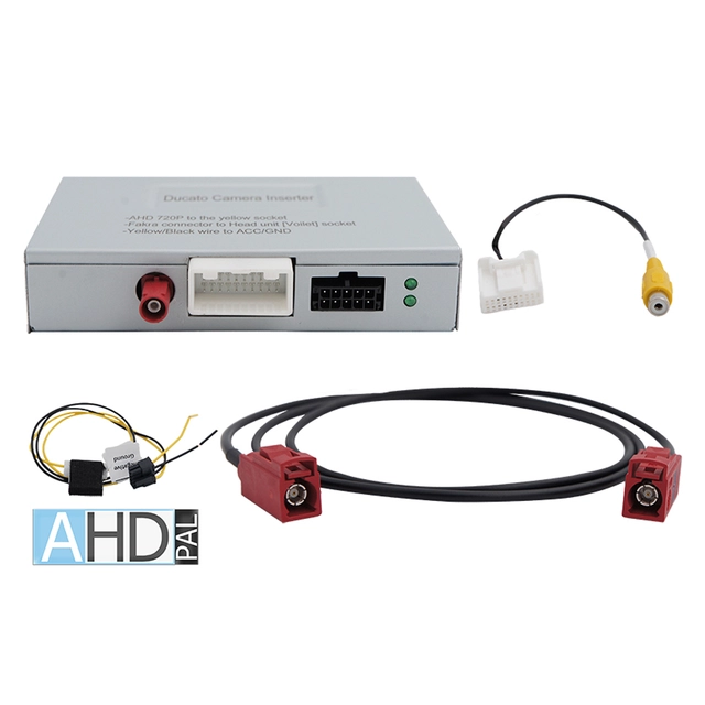 Navlinkz Ryggekameraadapter (AHD 720p) Ducato (2022->) m/RL1LOW eller R1 EXT 