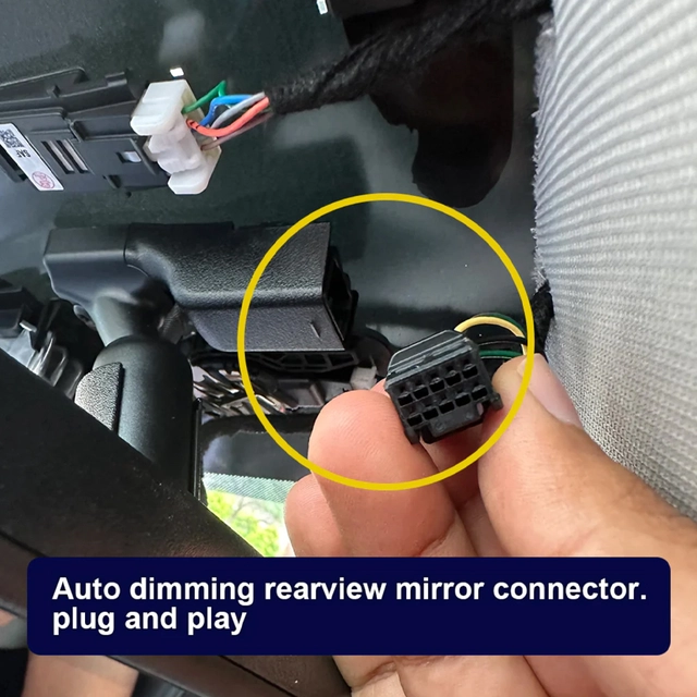 FITCAMX Integrert 4K Dashcam (foran+bak) Hyundai Tucson (2021-2024) 