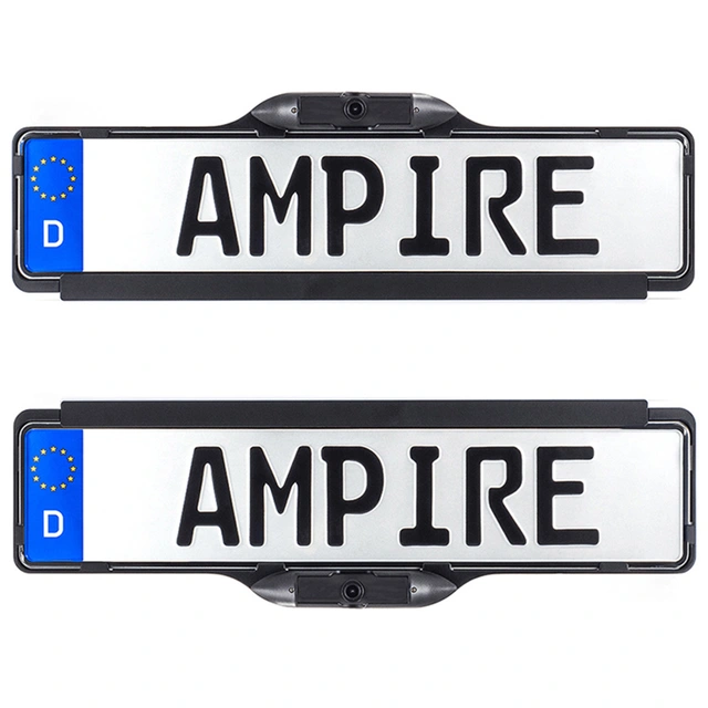 Ampire skiltplatekamera (CVBS) Skiltplate med integrert kamera 