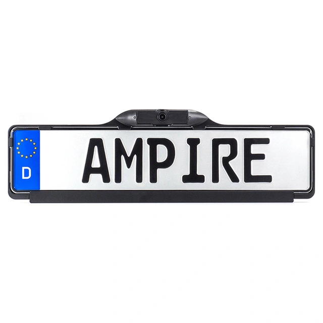 Ampire skiltplatekamera (CVBS) Skiltplate med integrert kamera 