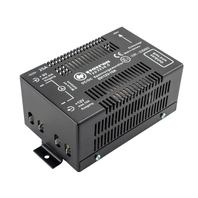 STATRON Spenningsomformer 6V - 12V 10A, 120W 