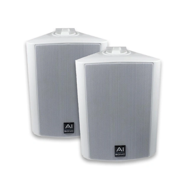 AI-Sonic OD-52W kabinetthøyttalere Hvit, 110W RMS 