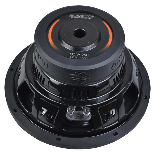 Ground Zero GZIW 250 10" subwoofer 250W RMS, 4 Ohm, KLIPPEL 