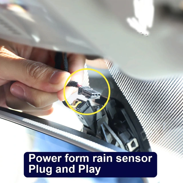 FITCAMX Integrert 4K Dashcam (foran) Skoda Superb (2019-2023) Sort 