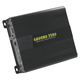 Ground Zero GZIA 1000.1 monoforsterker 1250W RMS. Klasse D. 1 Ohm