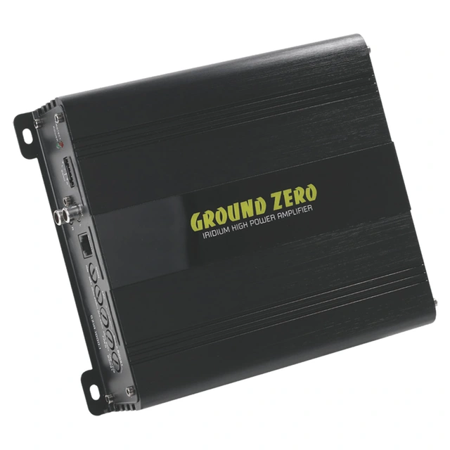 Ground Zero GZIA 1000.1 monoforsterker 1250W RMS. Klasse D. 1 Ohm 