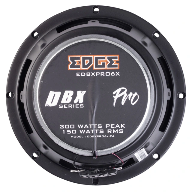 Edge DBXPRO 6,5" koaksial høyttalere 150W RMS, 98 dB, 4 Ohm, Pris per par 