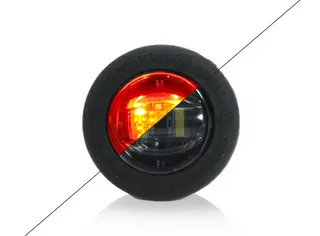 XG Marker19 Dark Markeringslys Rød, R148, 12/24 Volt