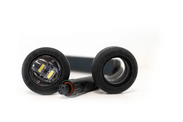 XG Marker19 Clear Markeringslys Oransje, R148, 12/24 Volt 