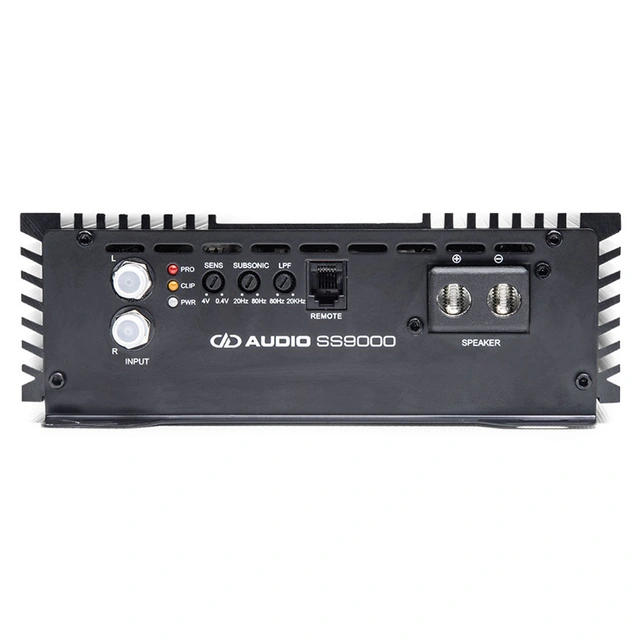 DD Audio SS9000 monoforsterker 9000W RMS. Klasse D. 1 Ohm 