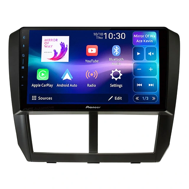 Pioneer Perfect Fit spiller til Subaru Forester/Impreza (2007-2012) u/Navi 