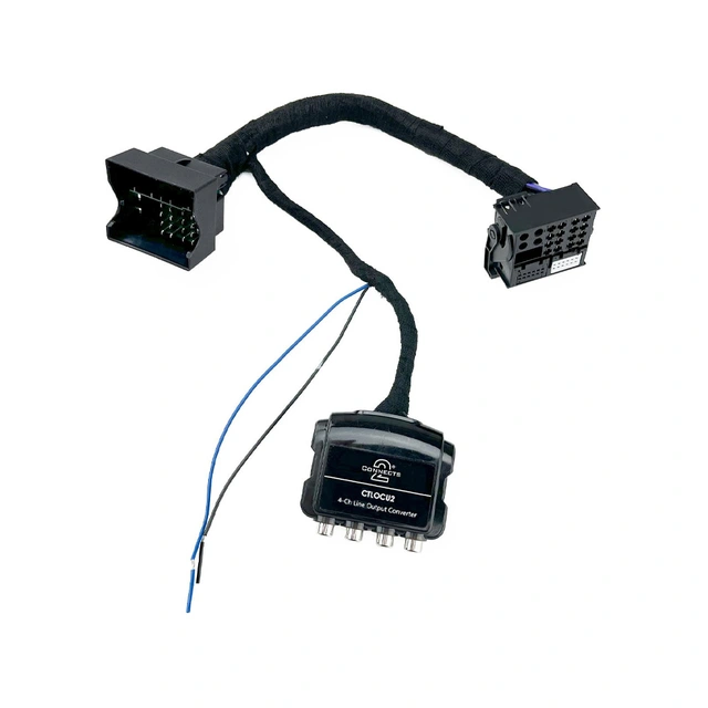 Connecs2 Plug&Play Høy-lav nivå adapter 4-kanals, 40-pin Quadlock (2004-2023) 