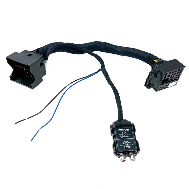 Connects2 Plug&Play Høy-lav nivå adapter 2-kanals, 40-pin Quadlock (2004-2023) 