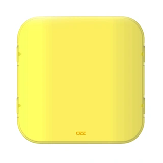 OZZ SQR 9" Deksel (gult) Gult beskyttelsesdeksel