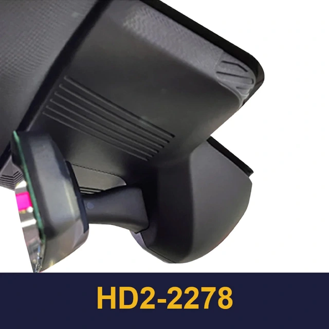 FITCAMX Integrert 4K Dashcam (foran+bak) Mini (2025 -->) "2278" 