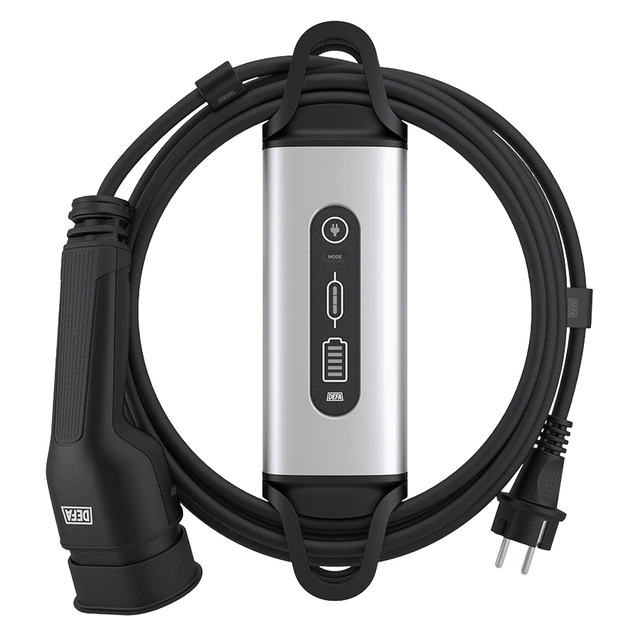 DEFA eMOVE EV bærbar nødlader 230V -> Type 2. Nødlader 