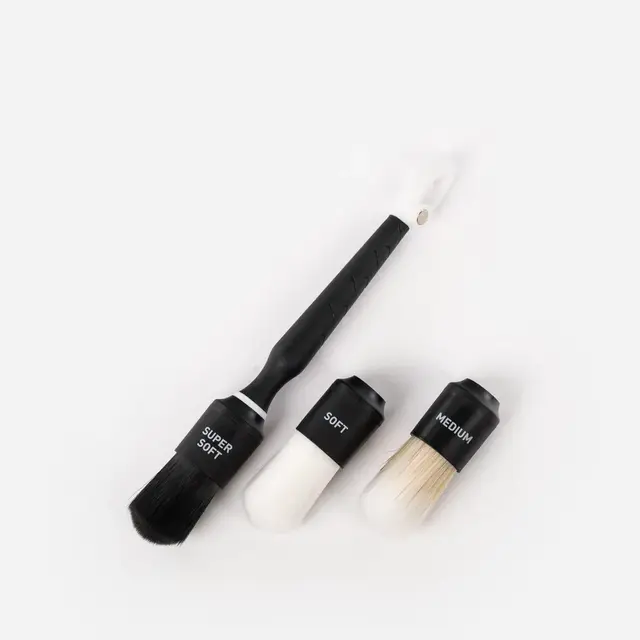 Tershine Detailing børster Premium 3-pakning børster av meget høy kvalitet 