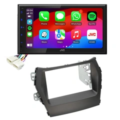 JVC KWM695DBW Bilradiopakke Hyundai Santa Fe (2013-2017) u/Navi