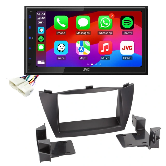 JVC KWM695DBW Bilradiopakke Hyundai ix35 (2009-2013) u/Navigasjon 