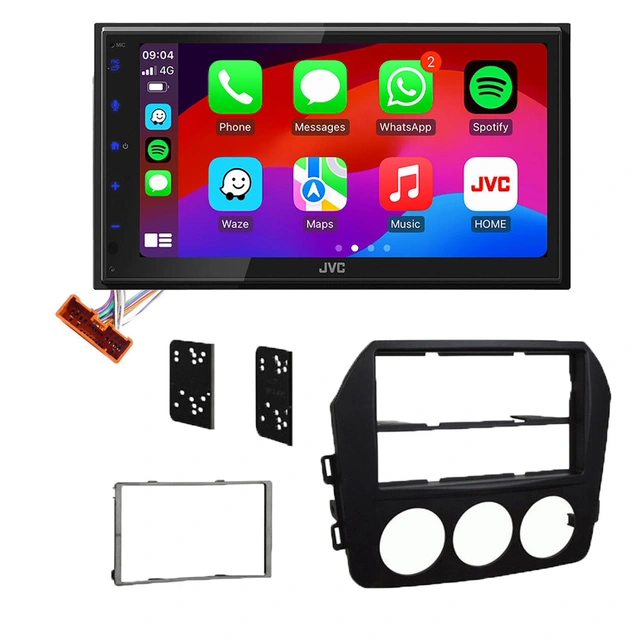JVC KWM695DBW Bilradiopakke Mazda MX-5 (2009-2014) 