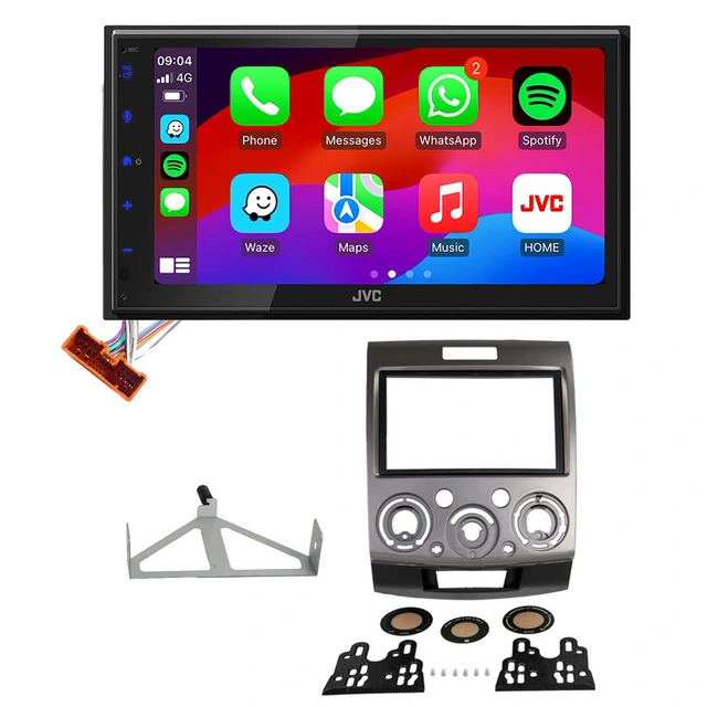 JVC KWM695DBW Bilradiopakke Mazda BT-50 (2007-2011) m/Manu AC 