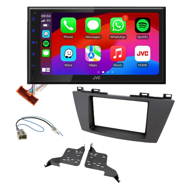 JVC KWM695DBW Bilradiopakke Mazda 5 (2011-2016) 