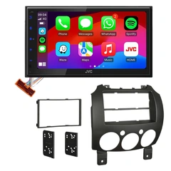 JVC KWM695DBW Bilradiopakke Mazda 2 (2008-2014)