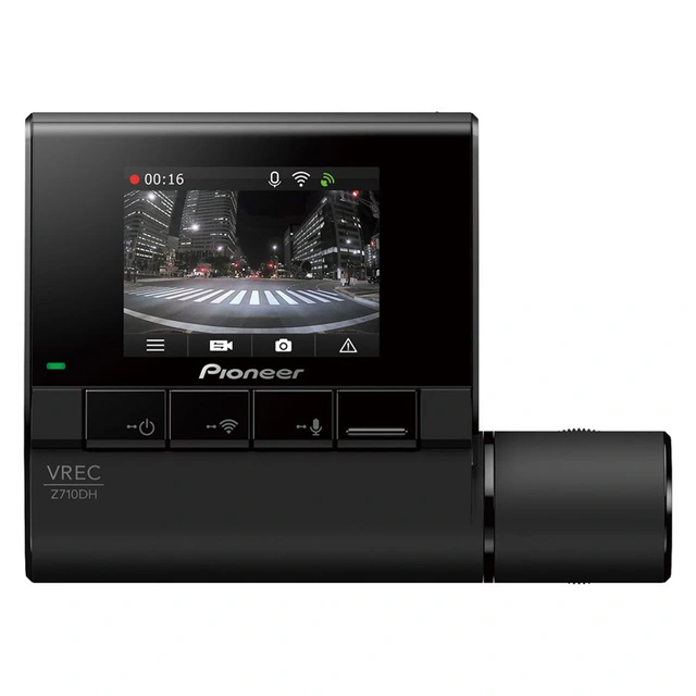 Pioneer VREC-Z710SH dashcam 1-kanals, Full-HD, WIFI, GPS, 160 grader 