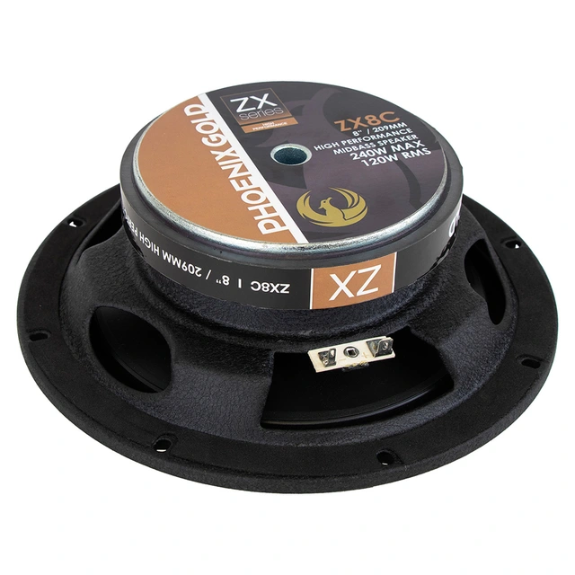 Phoenix Gold ZX8C 8" mellomtone par 8", 120W RMS, ZX-Serien 
