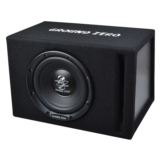 Ground Zero GZIB20BR-ACT aktiv subwoofer 8" subwoofer, 100W RMS 