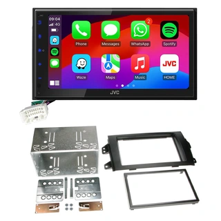 JVC KWM695DBW Bilradiopakke Suzuki SX4 (2006-2013)
