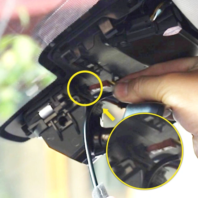 FITCAMX Integrert 4K Dashcam (foran+bak) BMW iX (2022 ->) (HD2-2218) 