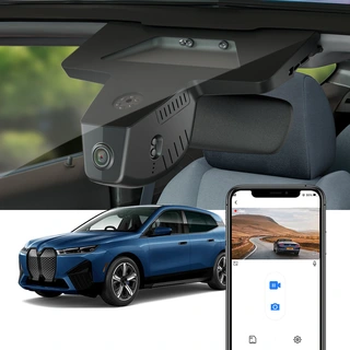 FITCAMX Integrert 4K Dashcam (foran+bak) BMW iX (2022 ->) (HD2-2218)