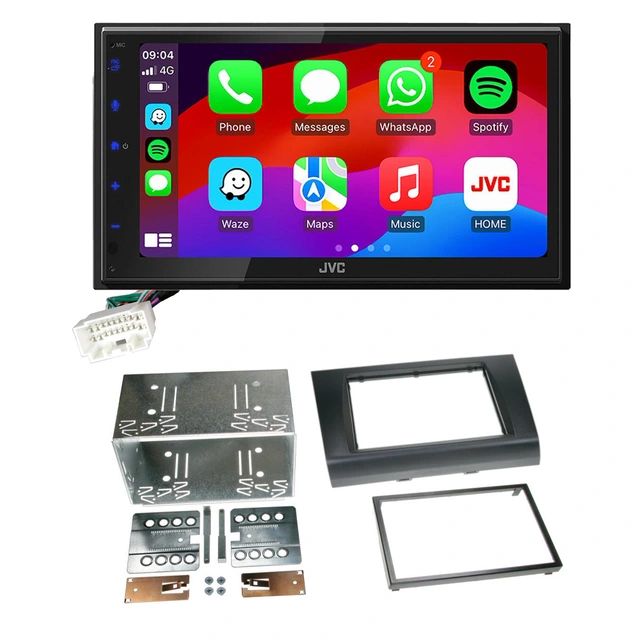 JVC KWM695DBW Bilradiopakke Suzuki Swift (2005-2010) 