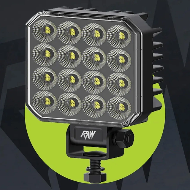 RAWlights NOVO LED arbeidslys 110mm, 5780 Lumen, 96W, per stk 