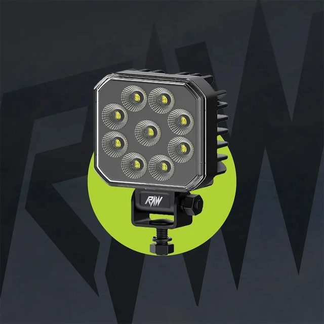 RAWlights NOVO LED arbeidslys 100mm, 3600 Lumen, 54W, per stk 