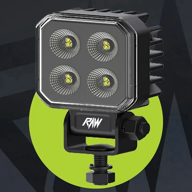 RAWlights NOVO LED arbeidslys 75mm, 2200 Lumen, 24W, per stk 