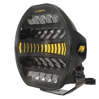 RAWlights CARBON 9" LED fjernlys 9", 6203 Lumen, 80W, per stk
