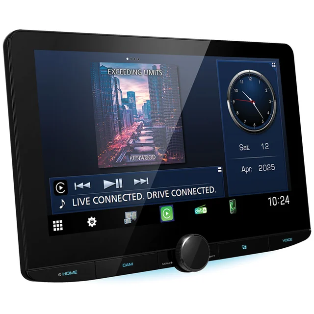 Kenwood DMX9724XDS DAB+, WIFI, 10.1", Carplay/Android Auto 