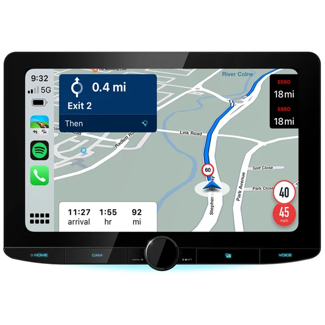 Kenwood DMX9724XDS DAB+, WIFI, 10.1", Carplay/Android Auto 