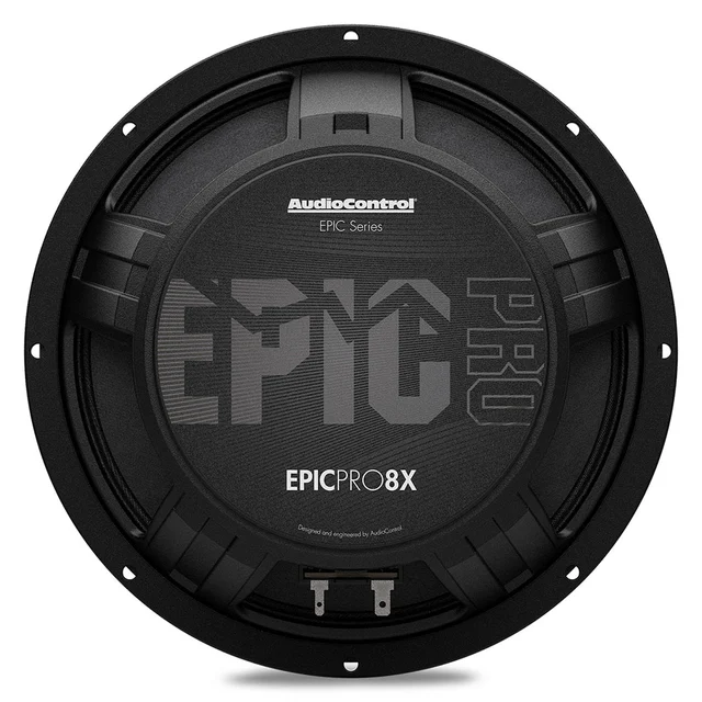 AudioControl EPICPRO8X. 8" SPL høytt. 8", 125-350W, EPIC PRO-Serien 